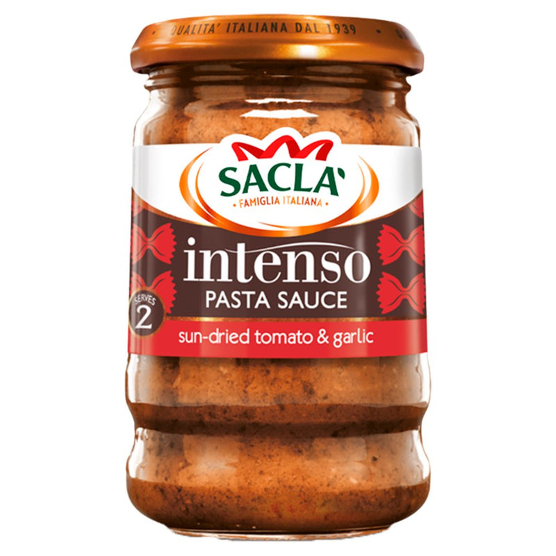 Sacla' Pasta Sauce Sun-Dried Tomato & Garlic 190g