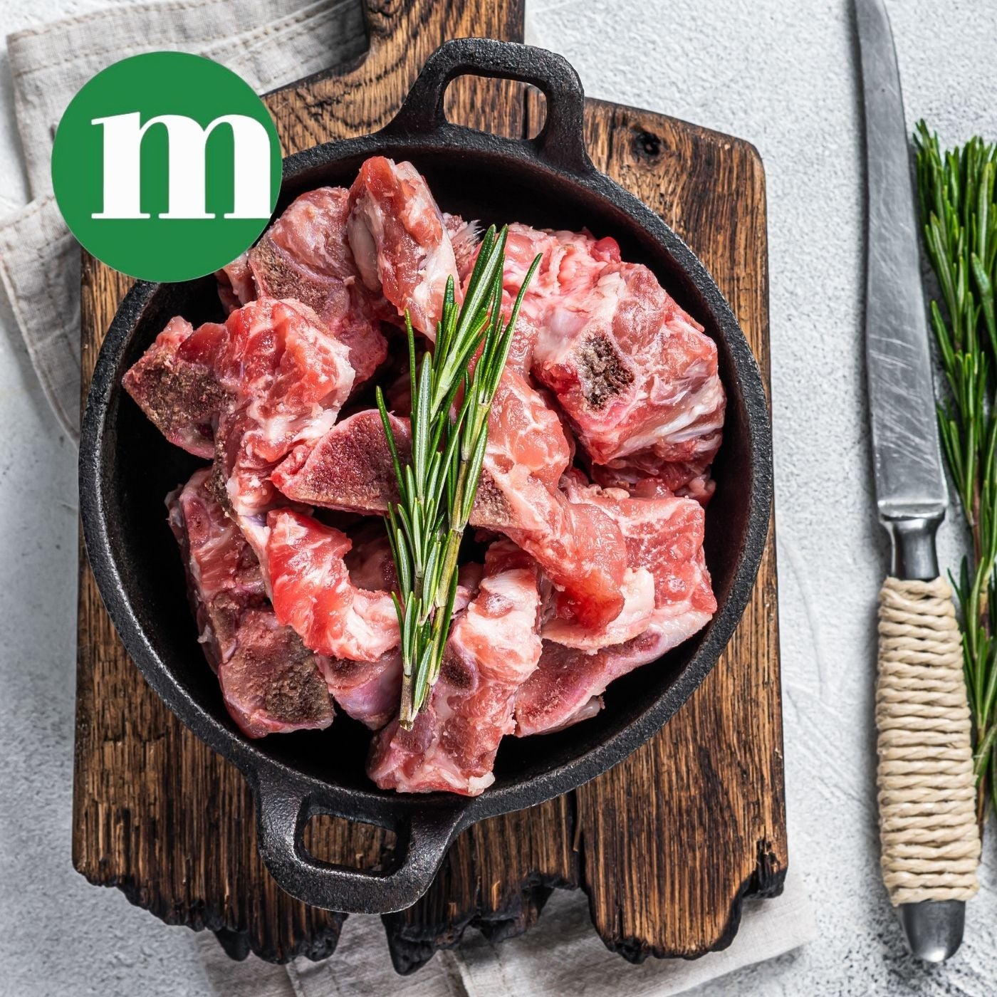 Fresh Halal Venison Diced - Onlinemeatshop.com