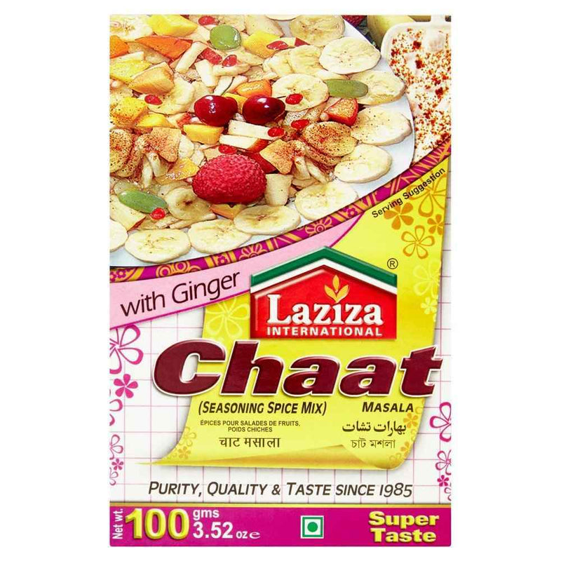 Laziza Chaat Masala Seasoning Spice Mix with Ginger 100g