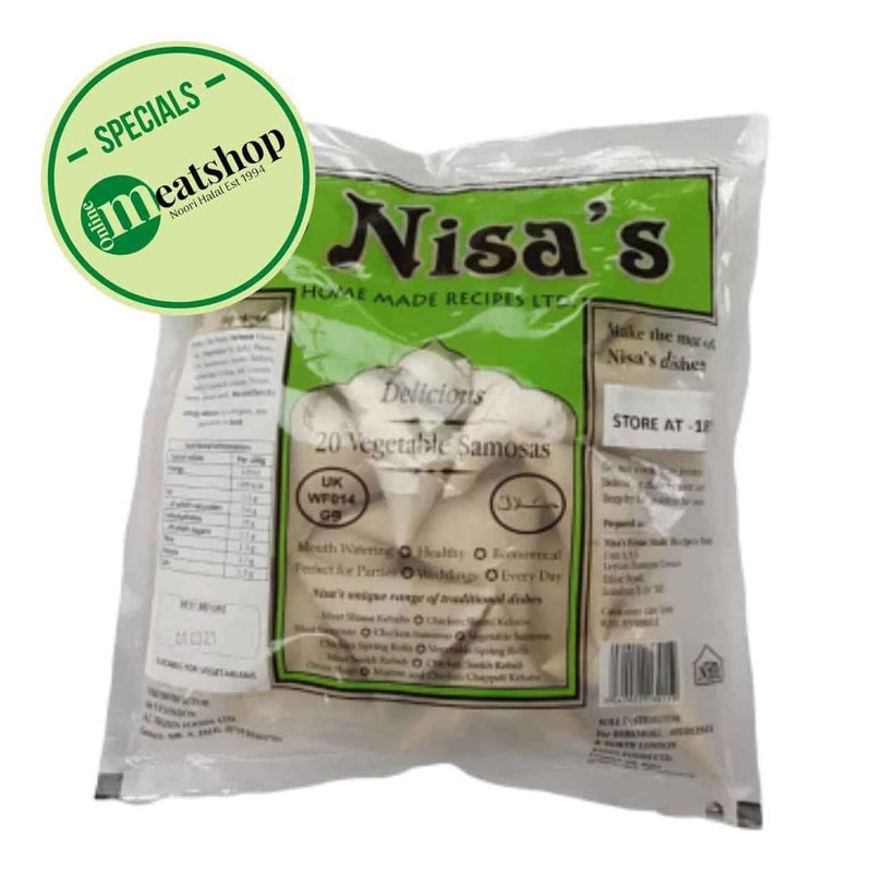 Nisa’s 18 Vegetable Samosas