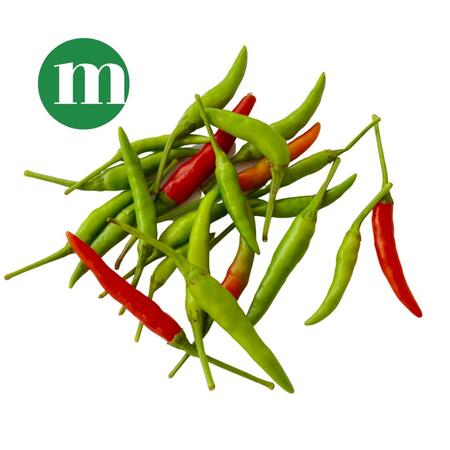Fresh Bird Eye Chilli - 100g, Extra Hot