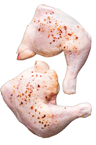 Tandoori Chicken Legs, Pieces without Skin - 1KG