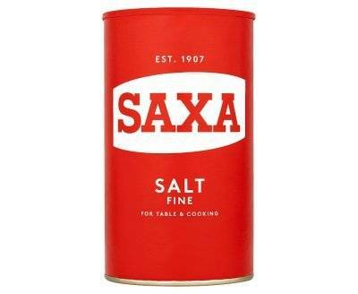 Saxa Fine Table Salt 750g