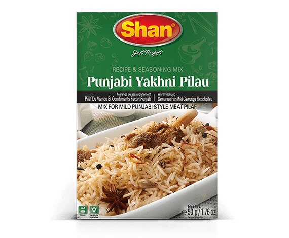 Shan Punjabi Yakhni Pilau Spice Mix - 50g