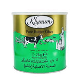 Khanum Pure Butter Ghee 2kg - Onlinemeatshop.com