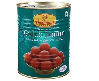 Haldirams Tinned Gulab Jamun 1KG - Onlinemeatshop.com