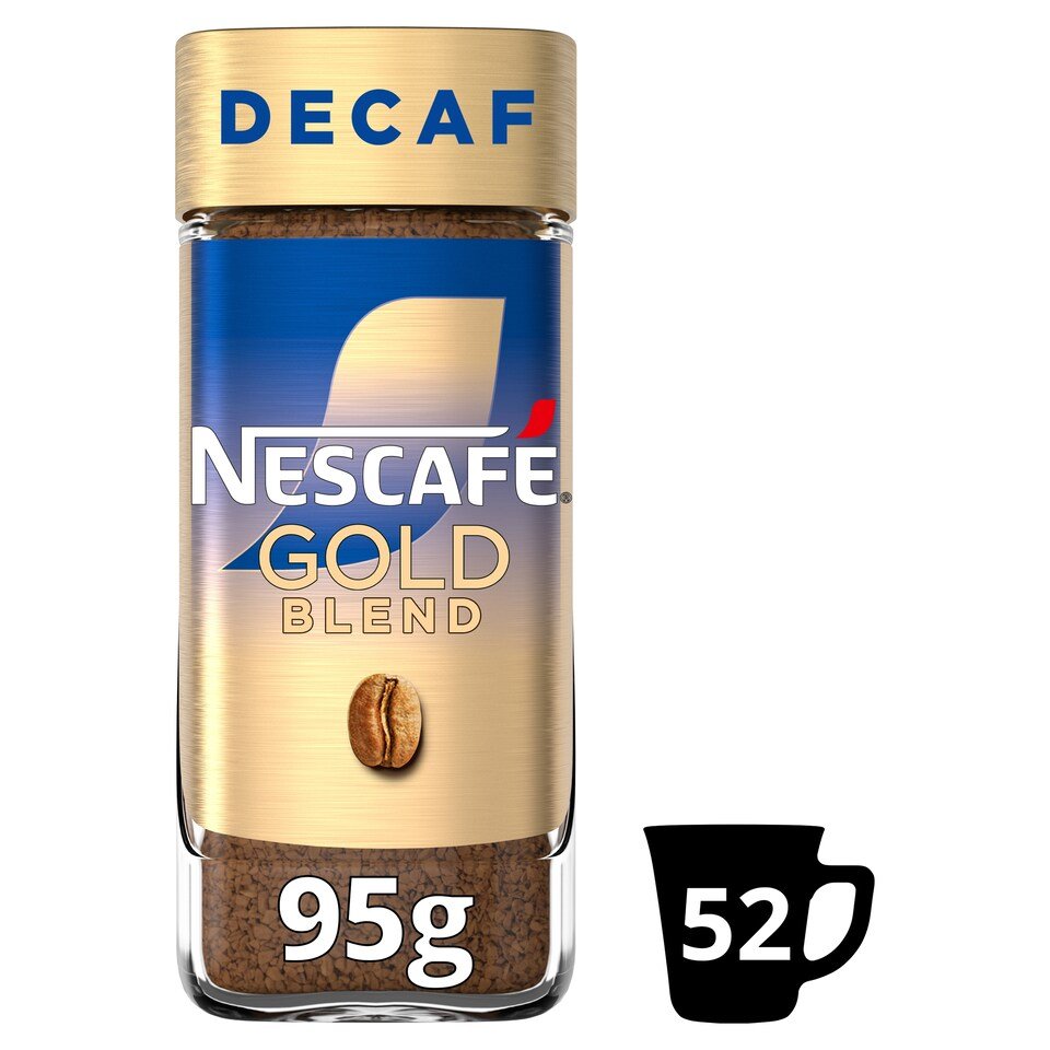 Nescafe Gold Blend Decaf Instant Coffee 95g - Onlinemeatshop.com