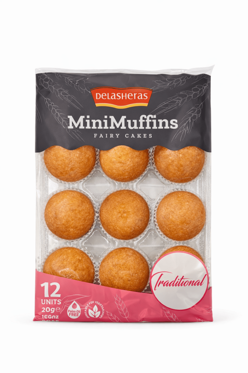 Delasheras Mini Muffins Fairy Cakes - Onlinemeatshop.com
