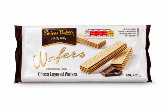 Shires Bakery Choco Layered Wafers - Onlinemeatshop.com