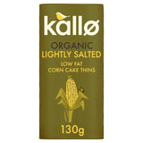 Kallo Lightly Salted Low Fat Corn Cakes 130g - Onlinemeatshop.com