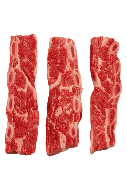 Fresh Halal British Angus Galbi Short Ribs – Korean Cross - Cut, Grass - Fed - Onlinemeatshop.com