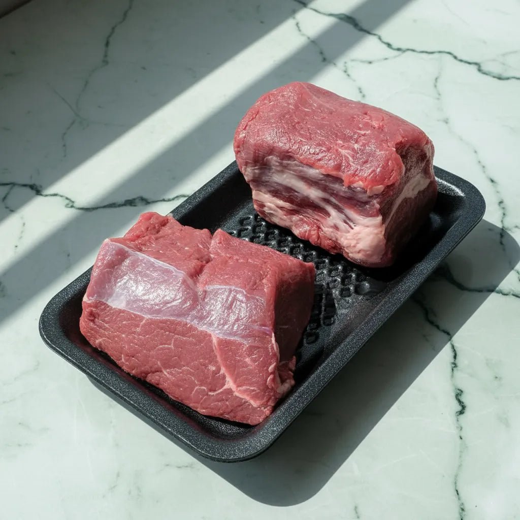 Fresh Halal Rolled Beef Tenderloin Fillet Center Steak 2x250g - Onlinemeatshop.com