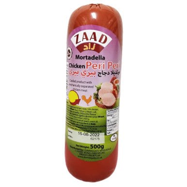 Zaad Peri Peri Chicken Mortadella (500g) - Onlinemeatshop.com