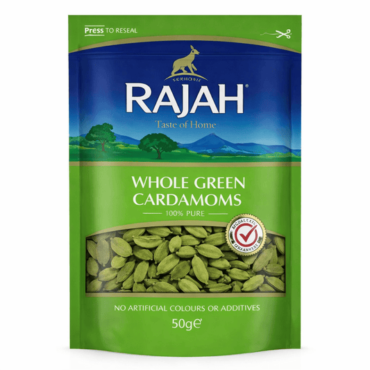 Rajah Whole Green Cardamom 50g - Onlinemeatshop.com