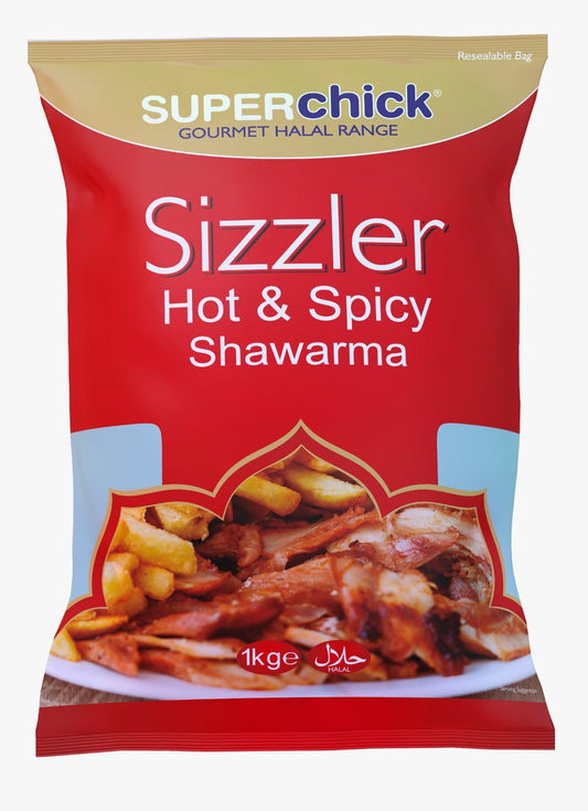 Superchick Sizzler Hot & Spicy Shawarma 1kg