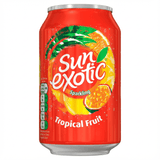Sun Exotic Sparkling Tropical Fruit 330ml - Onlinemeatshop.com