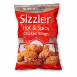 Super Chicks Hot & Spicy Sizzler Wings 1Kg - Onlinemeatshop.com