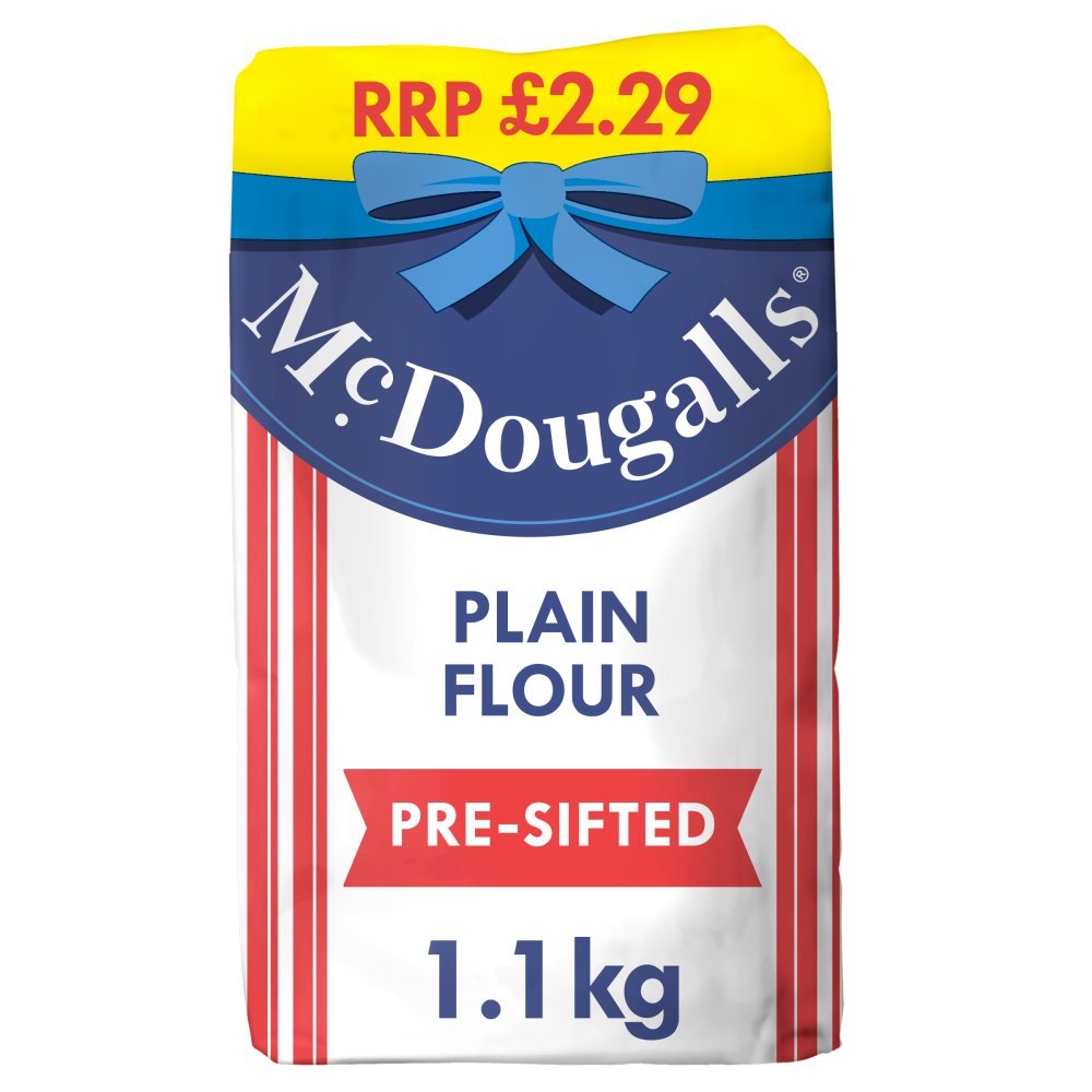 McDougalls Plain Flour 1.1kg - Onlinemeatshop.com