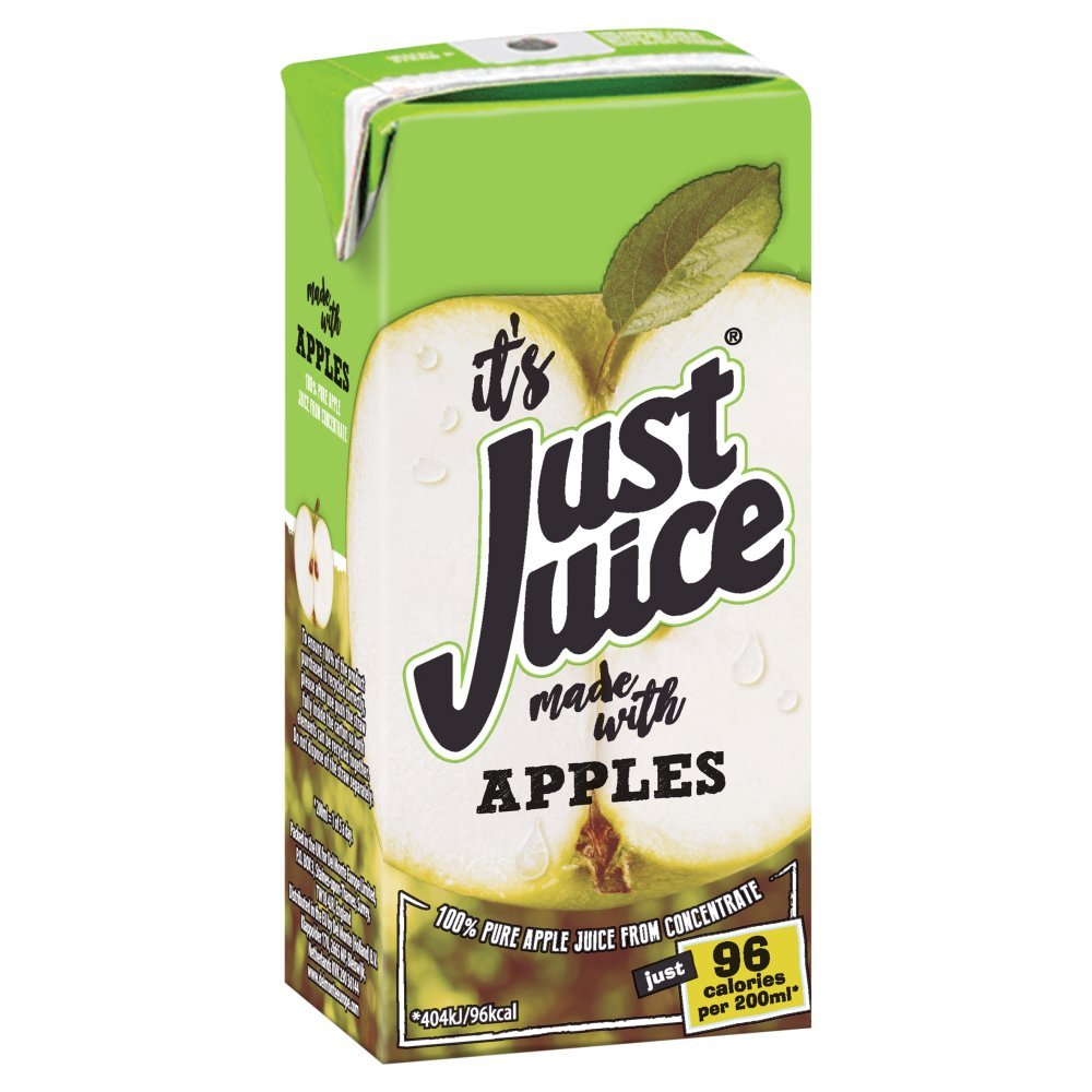 Just Juice 100% Pure Apple 200ml - Onlinemeatshop.com