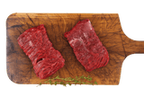 Fresh Halal Grass Fed British Beef Lean Bavette - Steak - (200 - 225G x 2) - Onlinemeatshop.com