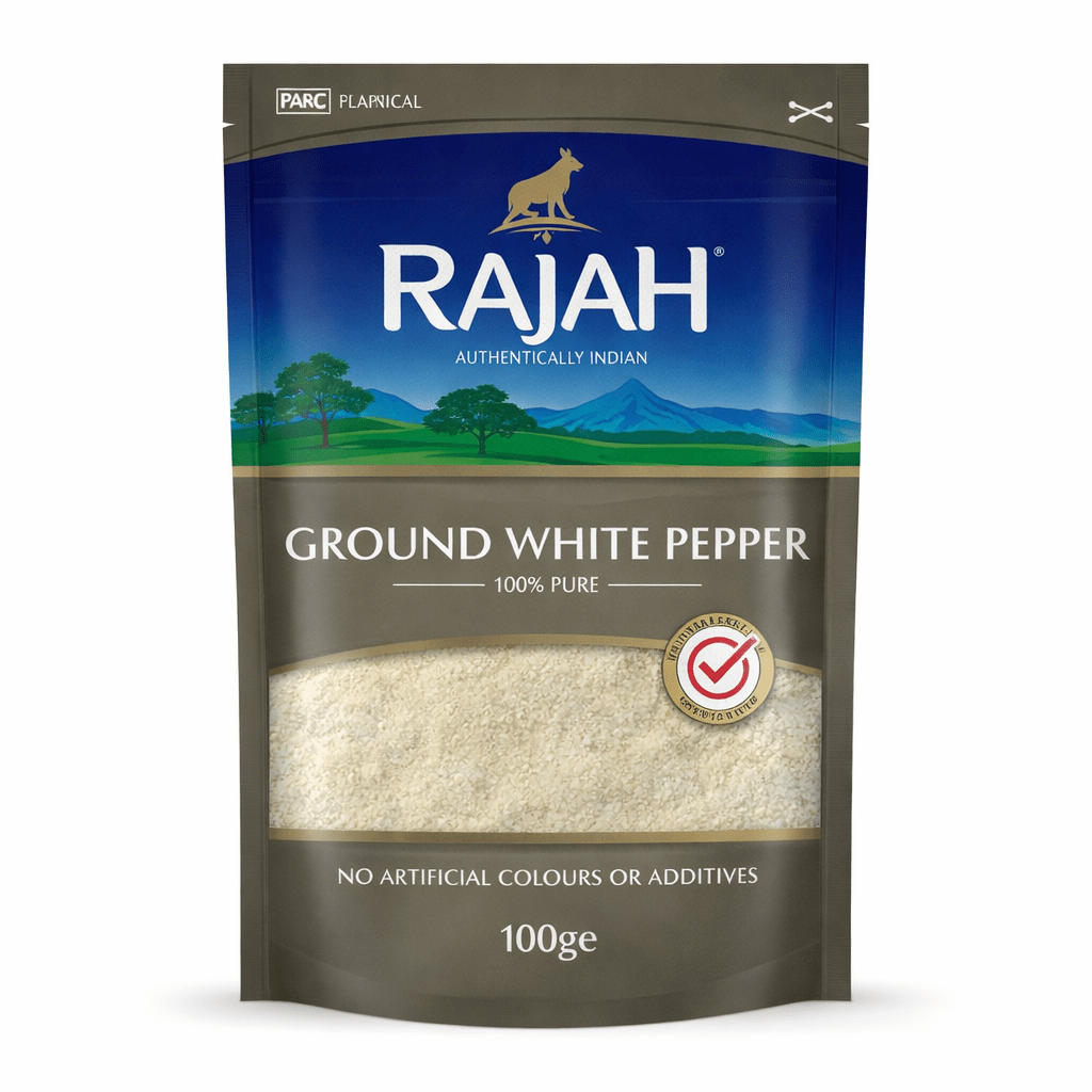 Rajah Ground White Pepper 100g - Onlinemeatshop.com
