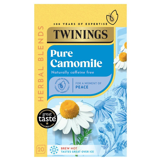 Twinings Pure Camomile 20 Tea Bags 30g - Onlinemeatshop.com
