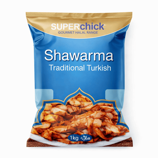 Superchicks Chicken Shawarma 1kg - Onlinemeatshop.com