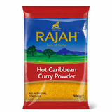 Rajah Caribbean Hot Curry Powder 100g - Onlinemeatshop.com