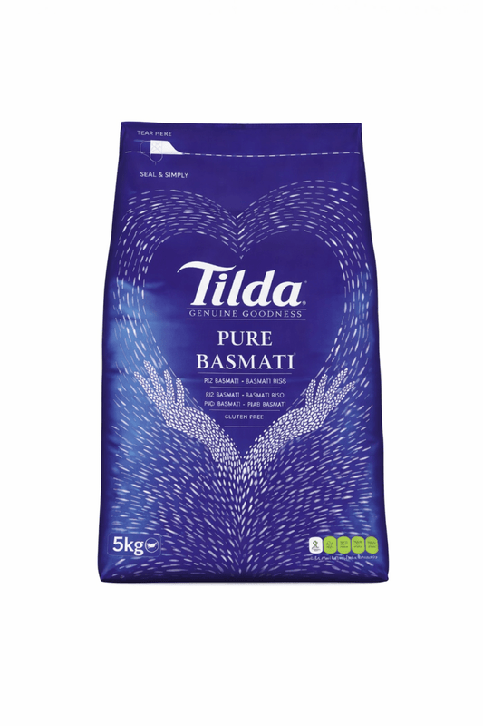 Tilda Pure Basmati Rice 5kg - Onlinemeatshop.com