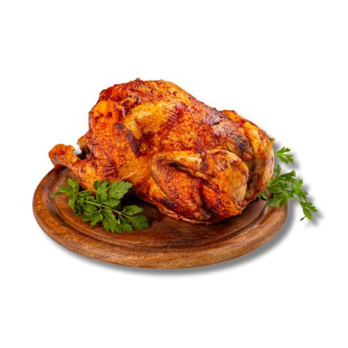 Seasoned Whole Chicken (800g–1kg) – Halal, In - House Marinated - Onlinemeatshop.com