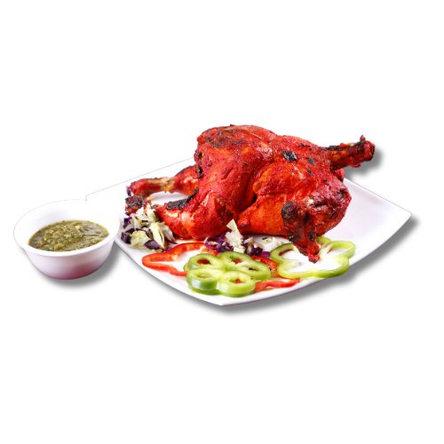 Tandoori Seasoned Whole Chicken 0.8 - 1KG - Onlinemeatshop.com