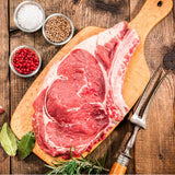 Fresh Halal British Fore Rib - Cote De Bouf - Prime, Grass Fed - Onlinemeatshop.com