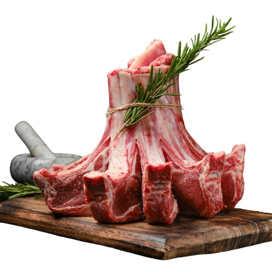 Fresh Halal British Crown of Lamb Chop (0.7KG - 1KG) - Onlinemeatshop.com