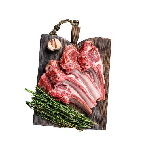 Fresh Halal British Mutton Front Chops - Onlinemeatshop.com