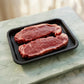 Fresh Halal British Angus Beef Sirloin Steak 2x250g - Premium, Grass Fed - Onlinemeatshop.com