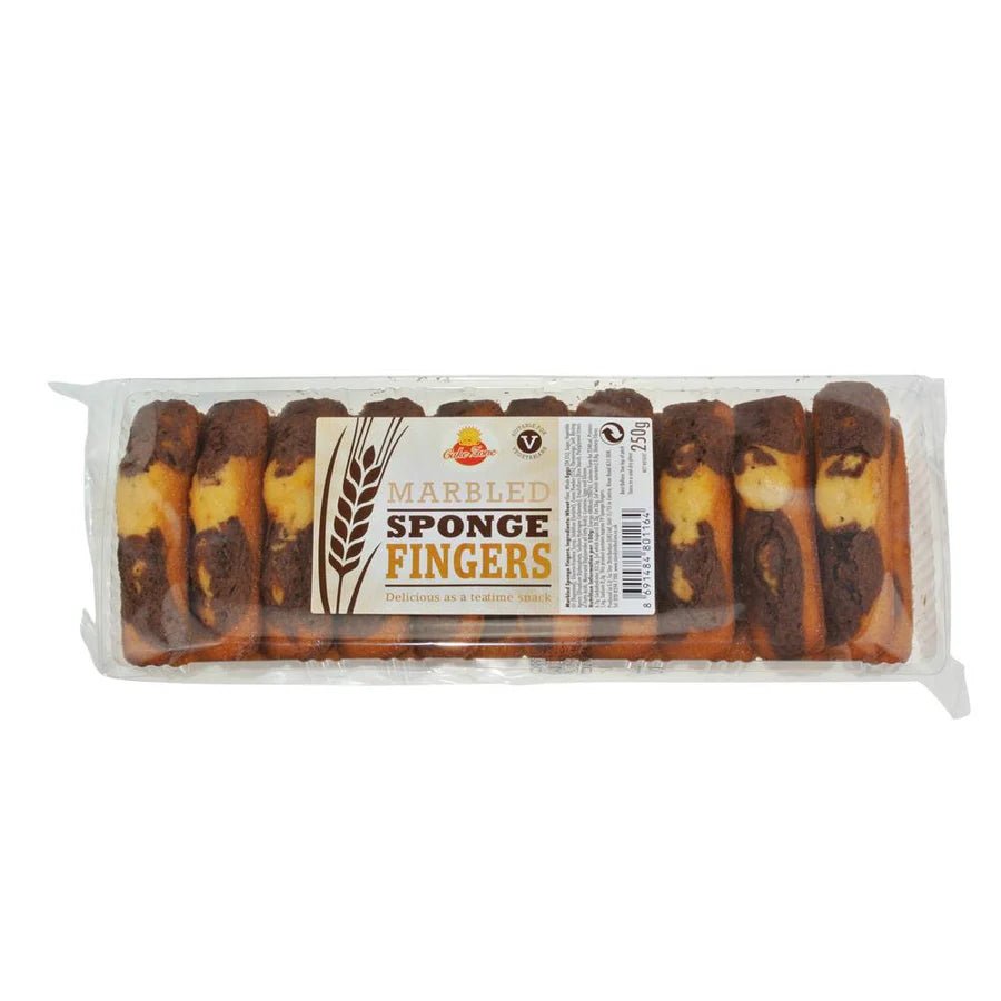 Chocolate Marbled Sponge Fingers - Onlinemeatshop.com