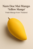 Nam Doc Mai Mango – Yellow Mango from Thailand - Box of 6 - Onlinemeatshop.com