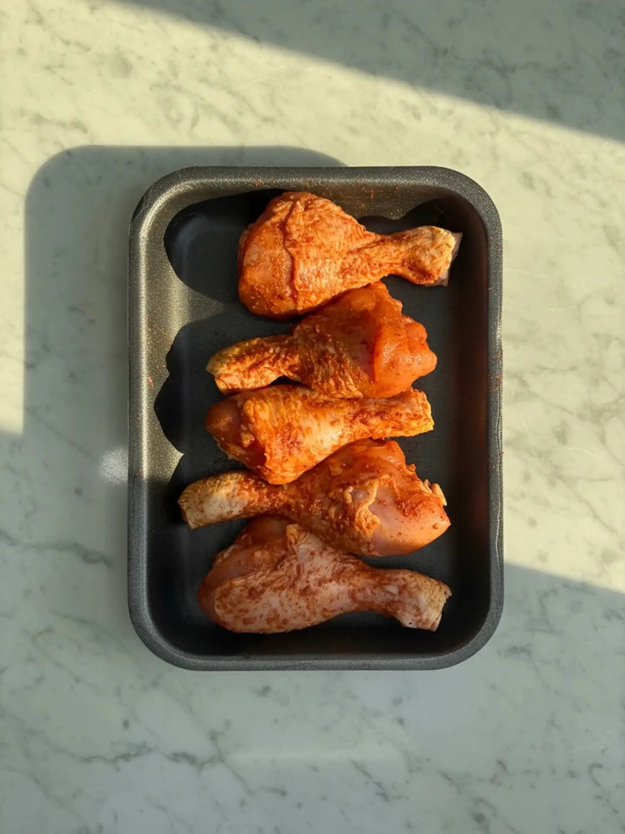 Seasoned Chicken Drumsticks – Halal, In-House Marinated - Onlinemeatshop.com