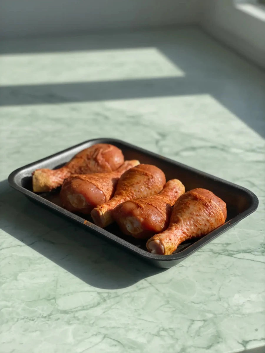 Seasoned Chicken Drumsticks – Halal, In-House Marinated - Onlinemeatshop.com