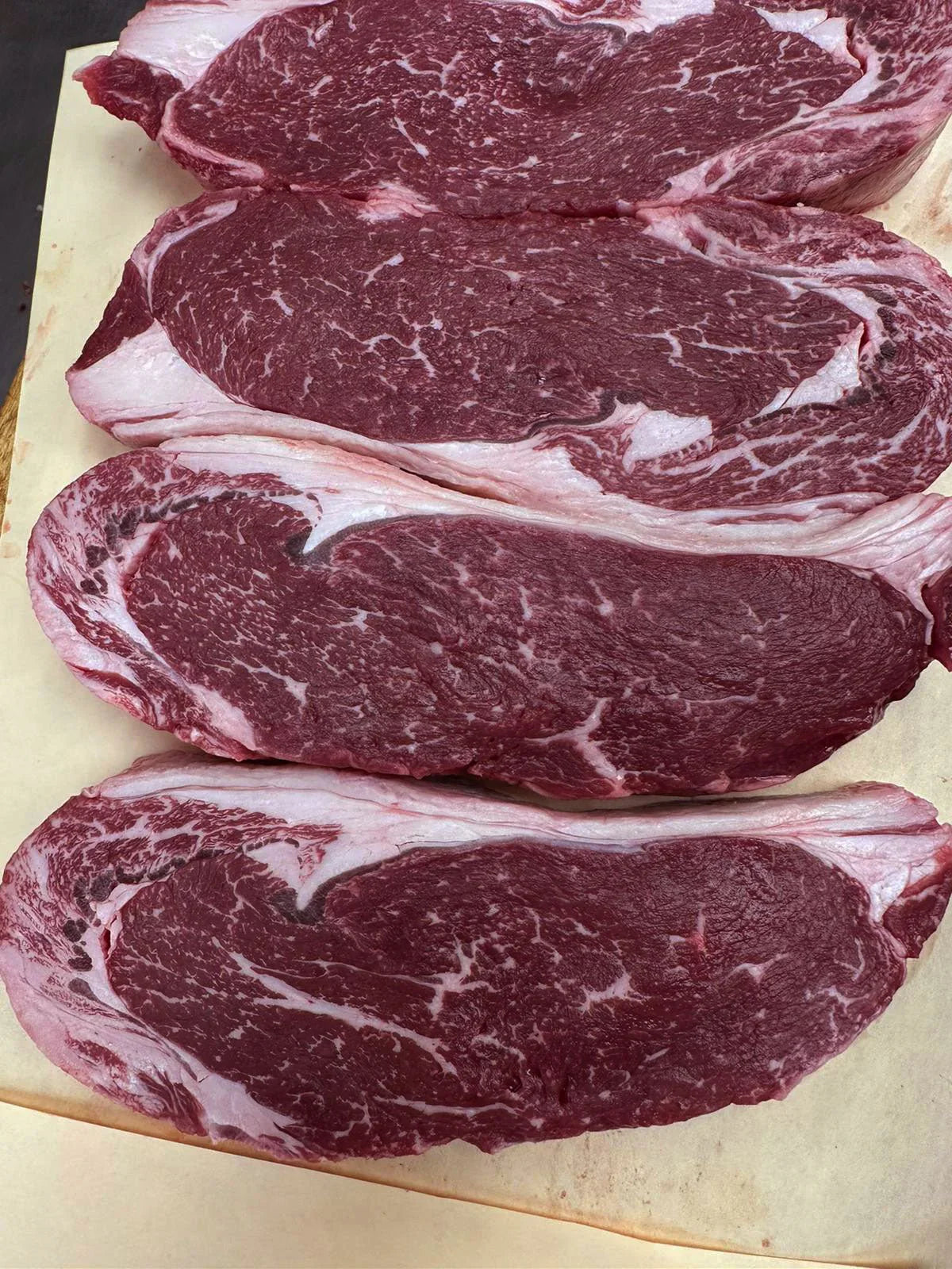 Prime Halal Beef Sirloin/Striploin Steak, Grass Fed, Fresh (2x 250g) - Onlinemeatshop.com