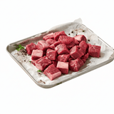 Fresh Halal British Grass Fed Diced Beef Picanha - Onlinemeatshop.com