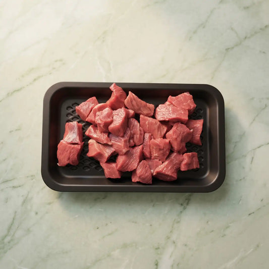 Fresh Halal British Lamb Bone-In Diced Mix Parts - Red Tractor Approved