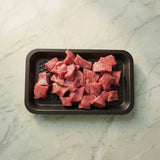 Fresh Halal British Lamb Bone-In Diced Mix Parts - Red Tractor Approved - Onlinemeatshop.com