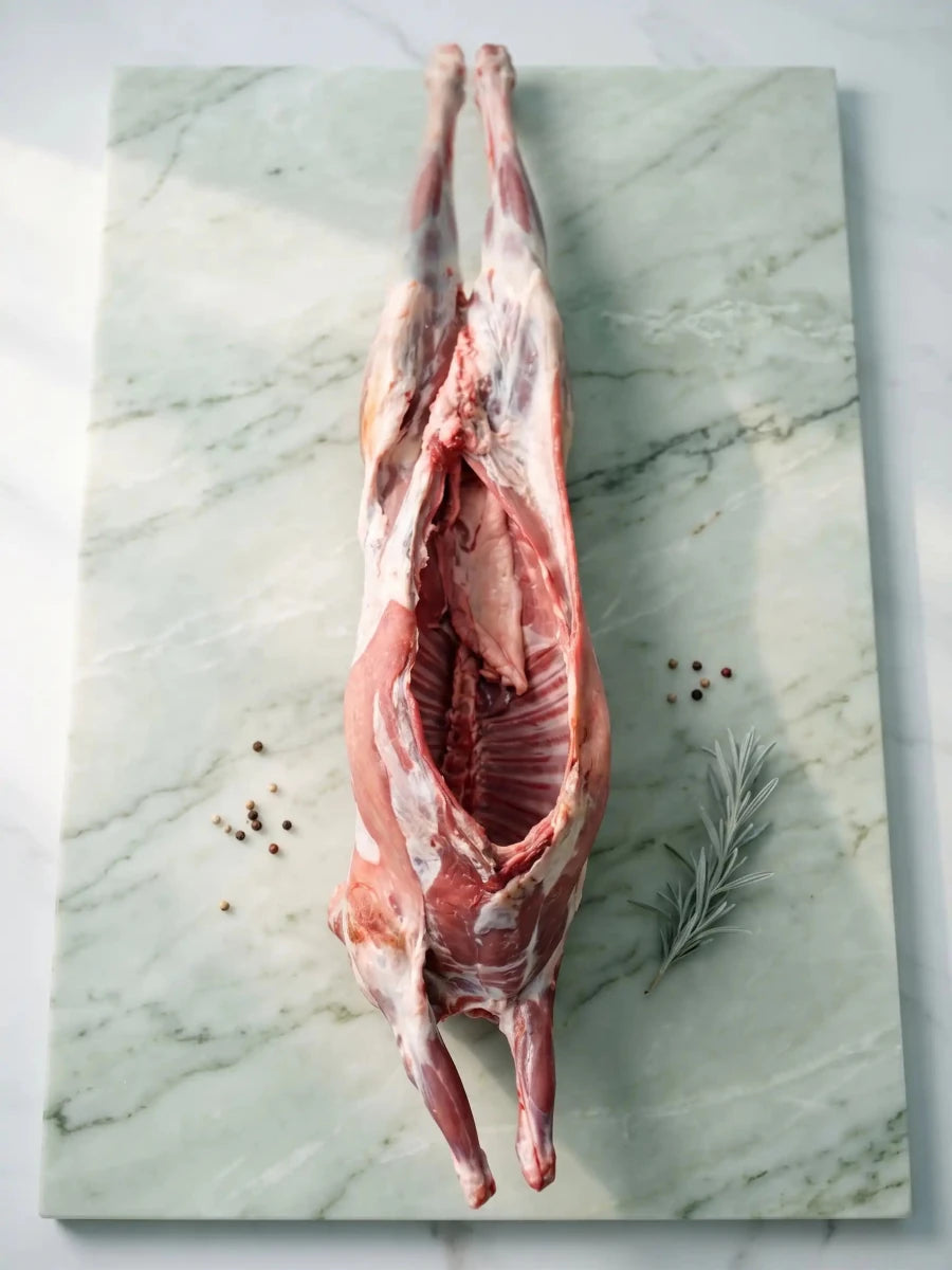 Fresh Halal British Half Lamb 8kg - Red Tractor Approved - Onlinemeatshop.com