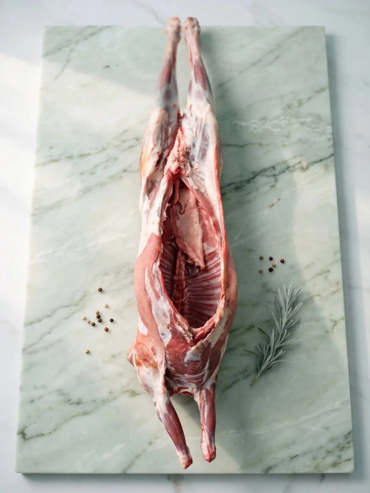 Fresh Halal British Half Lamb 8kg - Red Tractor Approved - Onlinemeatshop.com