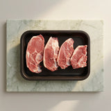 Fresh Halal British Lamb Chump Chops - Premium, Dry Aged