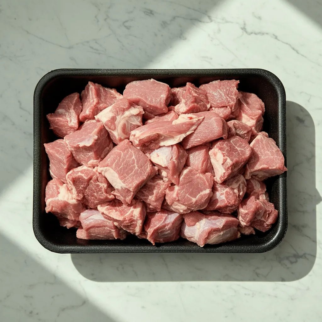 Fresh Halal British Mutton Boneless Meat - Onlinemeatshop.com