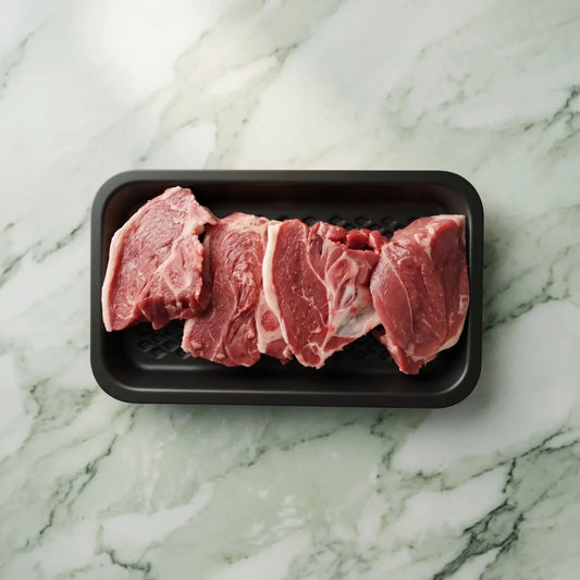 Fresh Halal British Lamb Shoulder - Red Tractor Approved - Onlinemeatshop.com