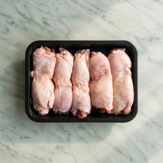 Fresh Halal British Boneless Leg Meat Skin-On - Red Tractor Approved - Onlinemeatshop.com