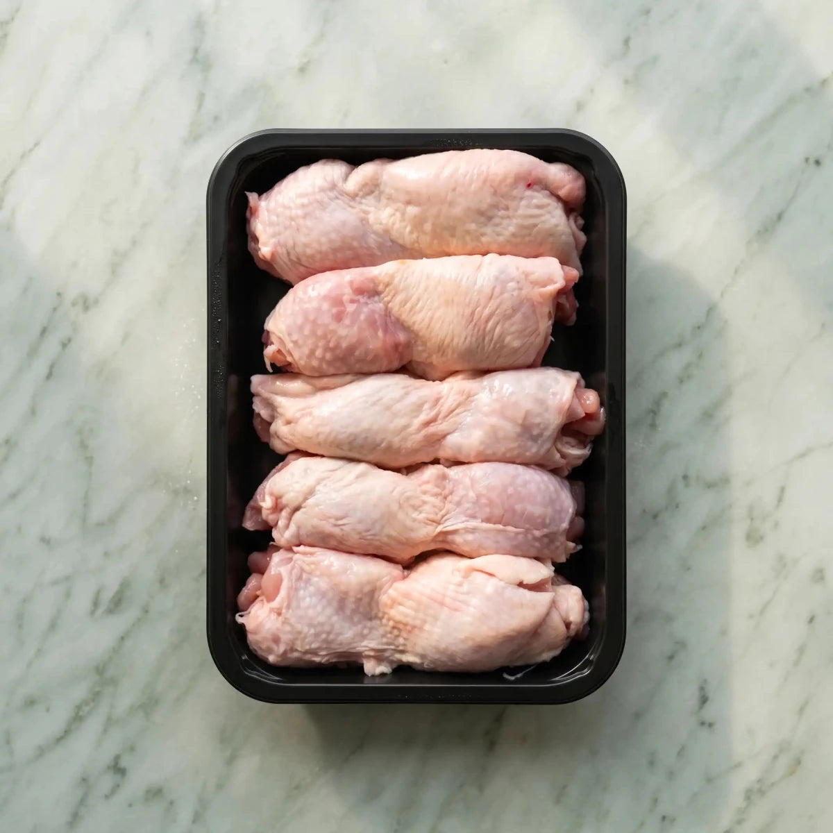 Fresh Halal British Boneless Leg Meat Skin-On - Red Tractor Approved - Onlinemeatshop.com